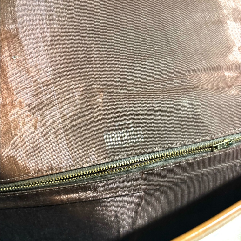 Vi Elegant Multicolor patchwork canvas/ leather C… - image 4